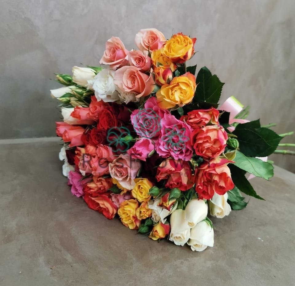 Букет цветов из: Розы в Николаевке Еврейской автономная области