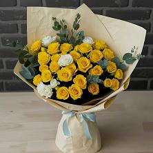 Букет цветов из:  Розы в Николаевке Еврейской автономная области