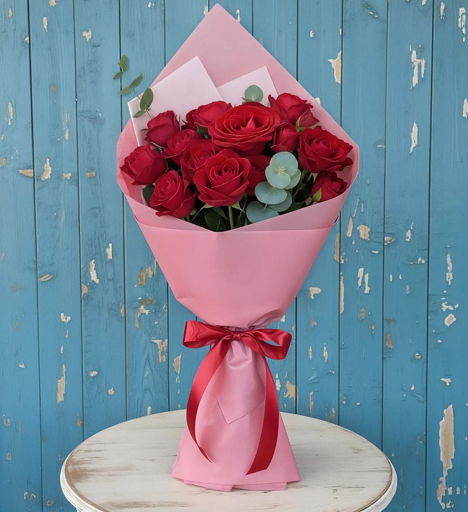 Букет цветов из: Розы в Николаевке Еврейской автономная области