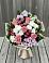 Букет цветов из: Альстромерии, Гвоздики, Розы и Хризантемы в Николаевке Еврейской автономная области