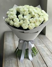 Букет 35 Белых роз #REPLACE_PRED# Николаевке Еврейской автономная области