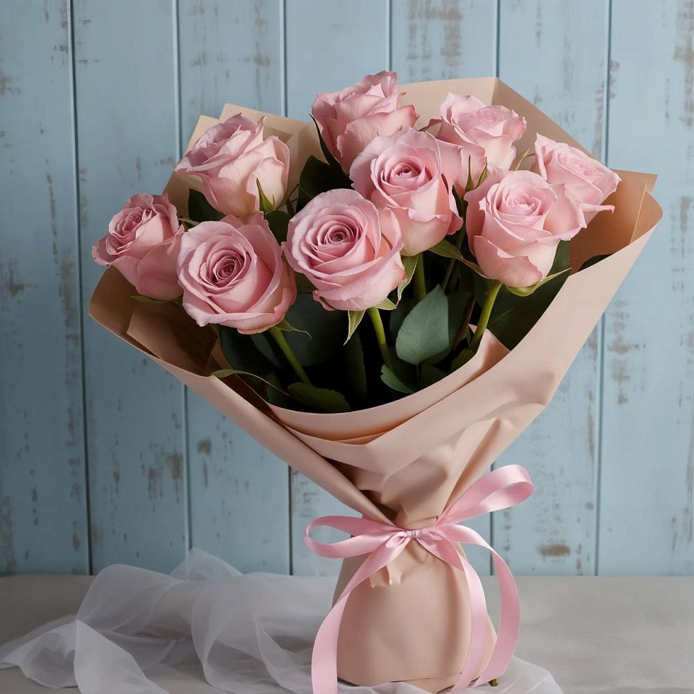 Букет цветов из: Розы в Николаевке Еврейской автономная области