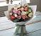 Букет цветов из: Розы, Лизиантусы и Гвоздики в Николаевке Еврейской автономная области