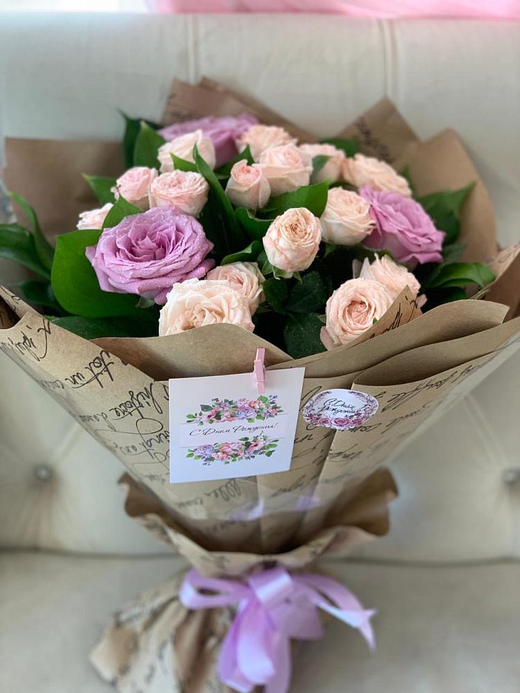 Букет цветов из: Розы в Николаевке Еврейской автономная области