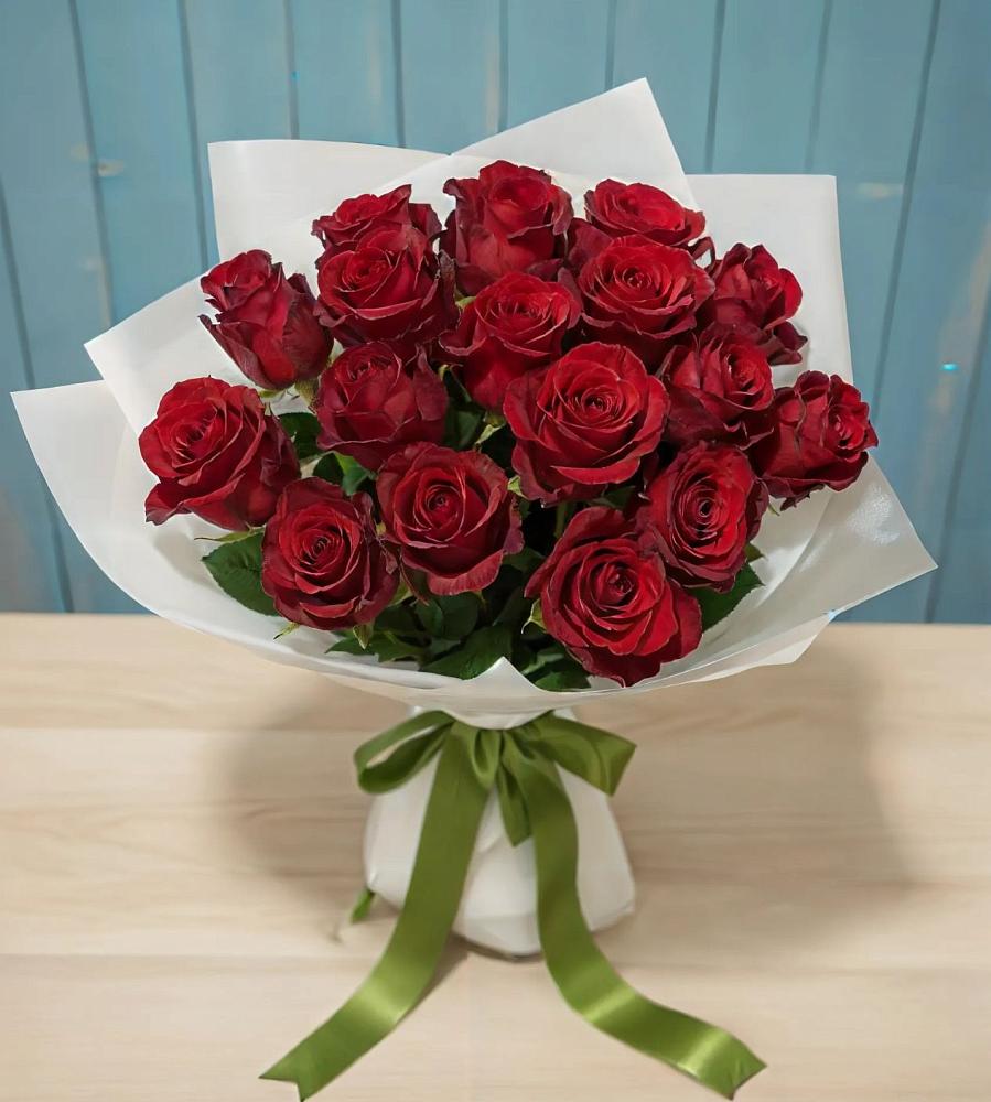Букет Красные розы в Николаевке Еврейской автономная области