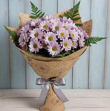 Букет цветов из:  Хризантемы в Николаевке Еврейской автономная области