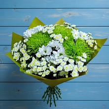 Букет цветов из:  Хризантемы #REPLACE_PRED# Николаевке Еврейской автономная области