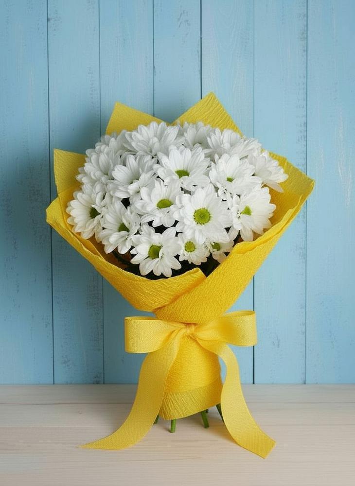 Букет цветов из: Хризантемы в Николаевке Еврейской автономная области