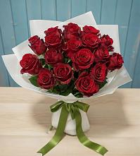 Букет Красные розы в Николаевке Еврейской автономная области