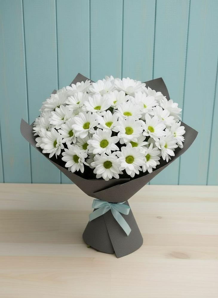Букет цветов из: Хризантемы в Николаевке Еврейской автономная области