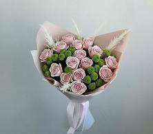 Букет цветов из:  Розы и Хризантемы в Николаевке Еврейской автономная области