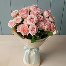 Букет Розовый шарм в Николаевке Еврейской автономная области