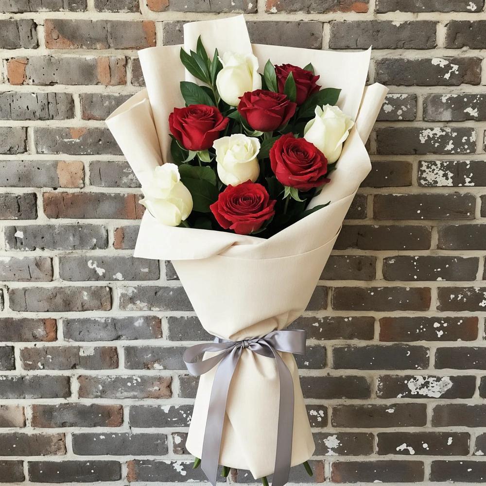 Букет цветов из: Розы в Николаевке Еврейской автономная области