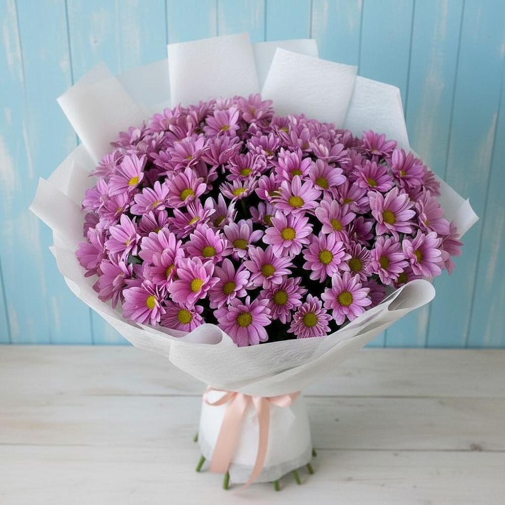 Букет цветов из: Хризантемы в Николаевке Еврейской автономная области