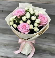 Букет цветов из:  Розы в Николаевке Еврейской автономная области