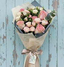 Букет цветов из:  Розы в Николаевке Еврейской автономная области