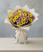 Букет цветов из:  Хризантемы в Николаевке Еврейской автономная области