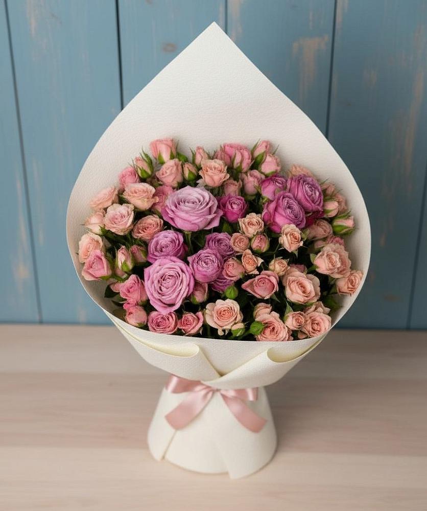 Букет цветов из: Розы в Николаевке Еврейской автономная области