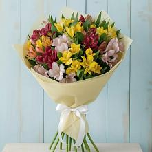 Букет цветов из:  Альстромерии #REPLACE_PRED# Николаевке Еврейской автономная области