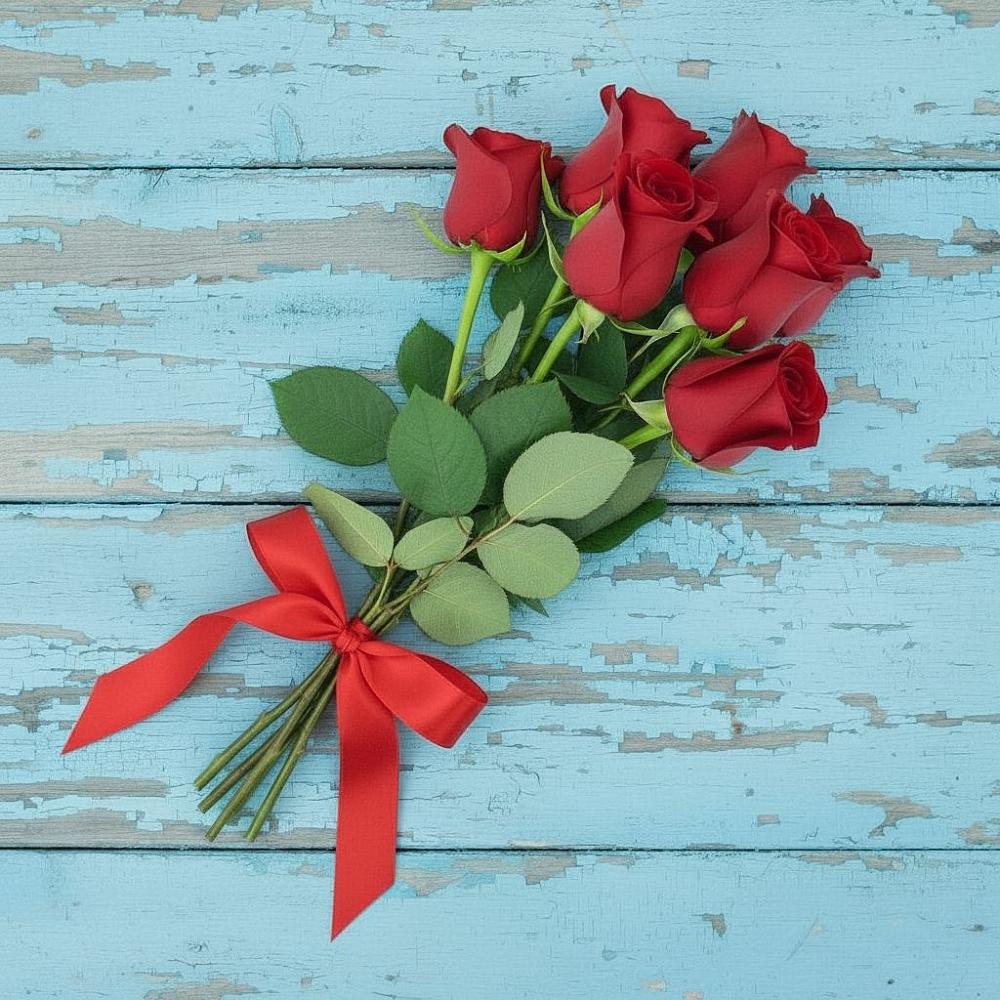 Букет Красные розы в Николаевке Еврейской автономная области