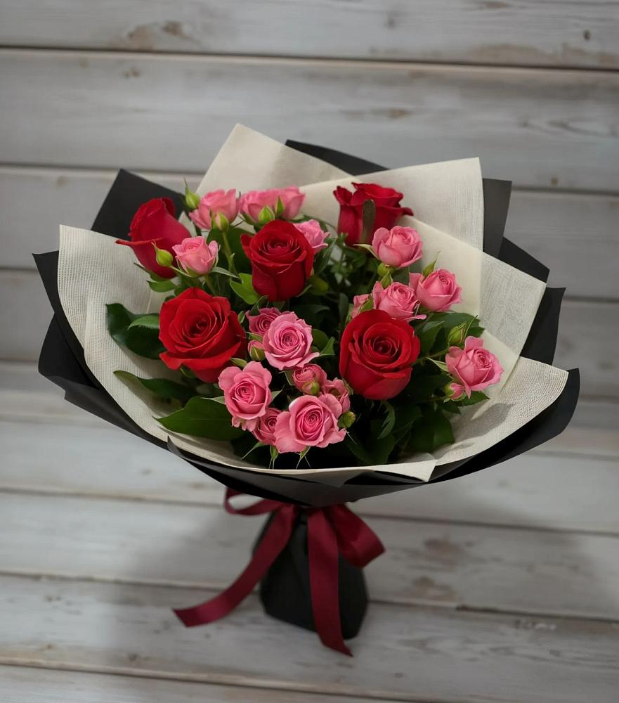 Букет цветов из: Розы в Николаевке Еврейской автономная области