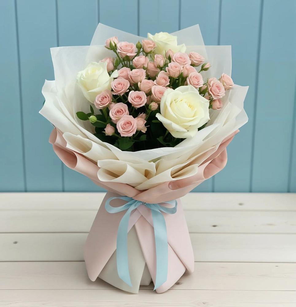 Букет цветов из: Розы в Николаевке Еврейской автономная области