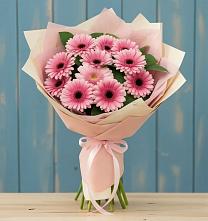 Букет цветов из:  Герберы в Николаевке Еврейской автономная области