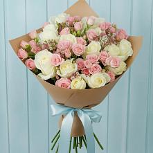Букет цветов из:  Розы в Николаевке Еврейской автономная области
